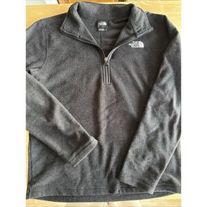 The North Face Men's Black 1/4 Zip Pullover‎ Size Medium